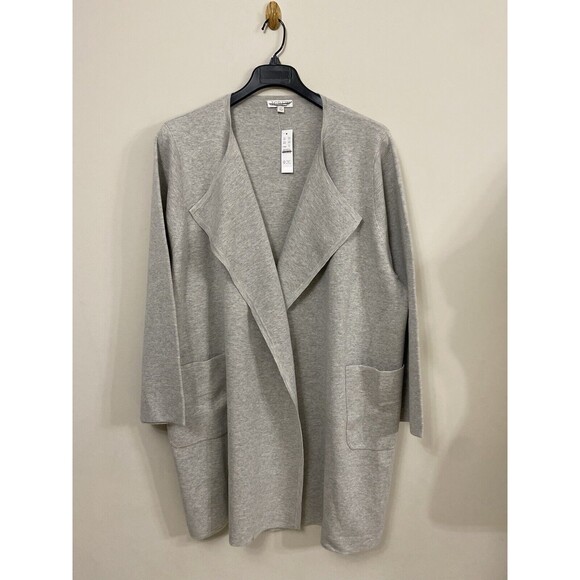 J.Crew Juliette collarless sweater-blazer Loose fit New NWT Size 3X - Picture 8 of 11